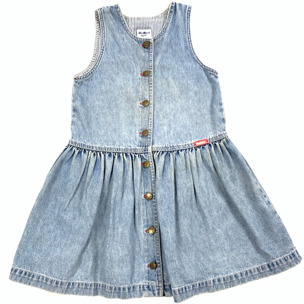 OshKosh Girls Denim Dress Size 6